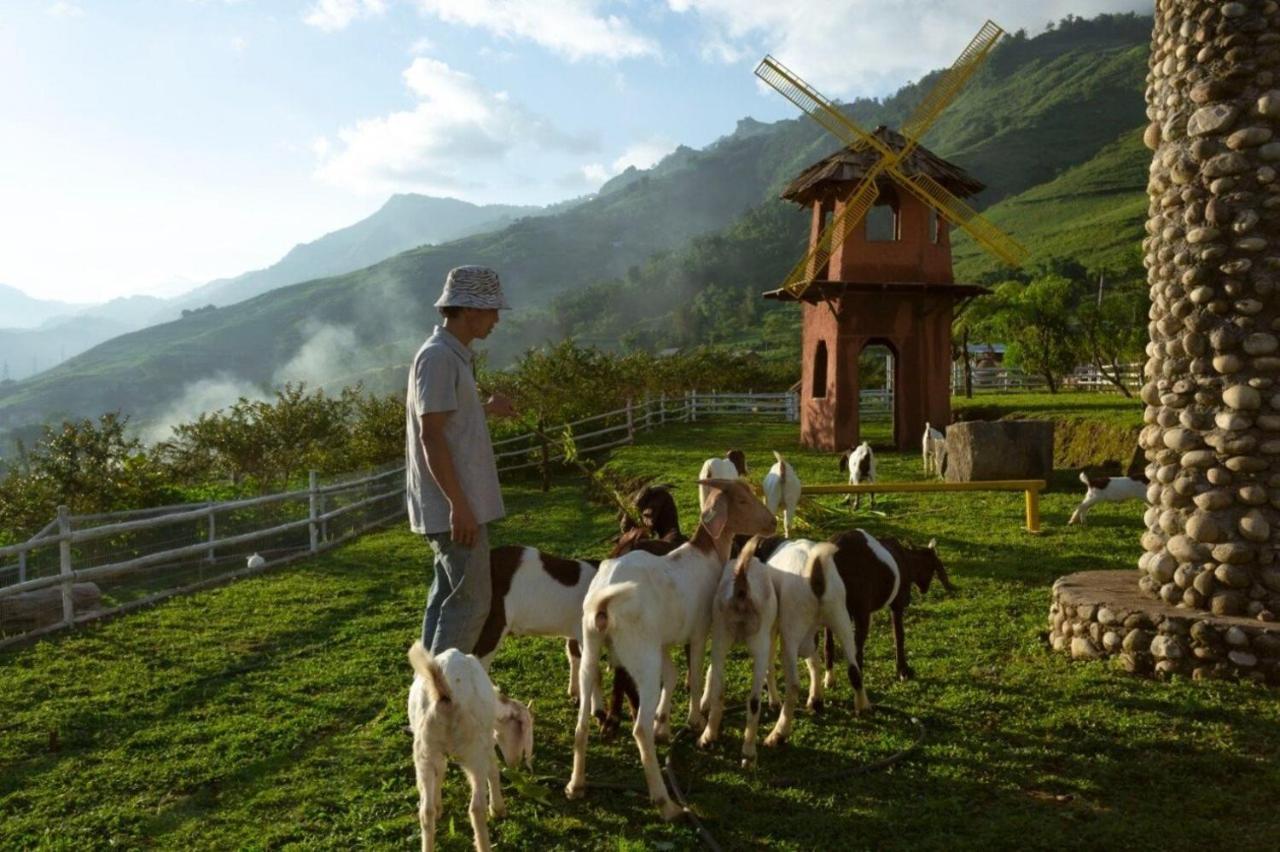 O Chau Homestay Lao Cai Eksteriør billede