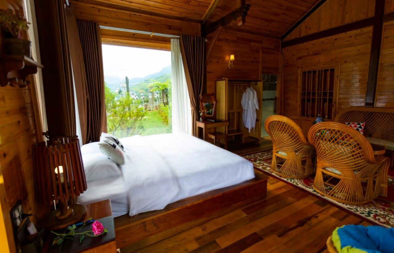 O Chau Homestay Lao Cai Eksteriør billede